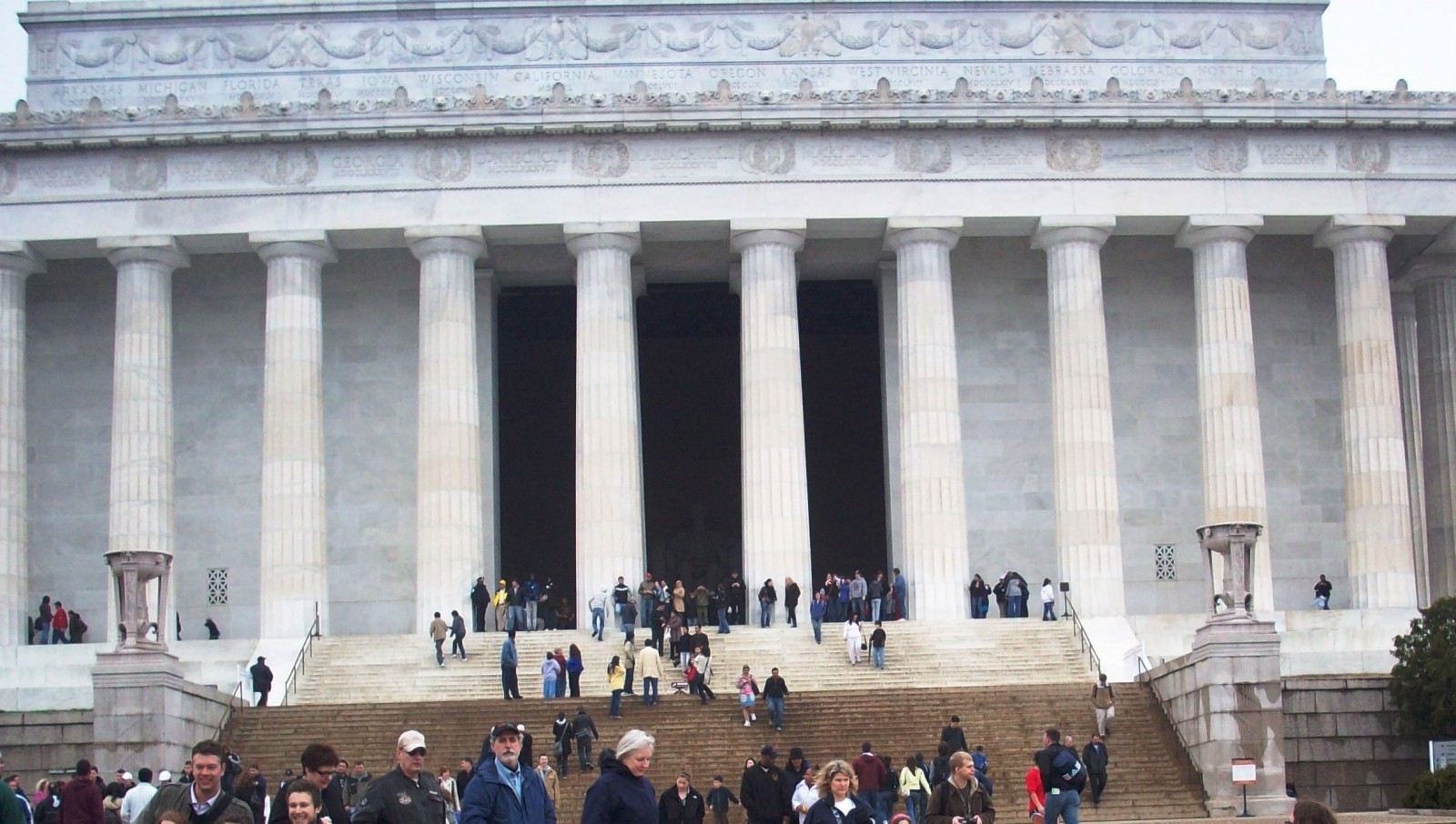 The Lincoln & Jefferson Memorials and the United States Pentagon
