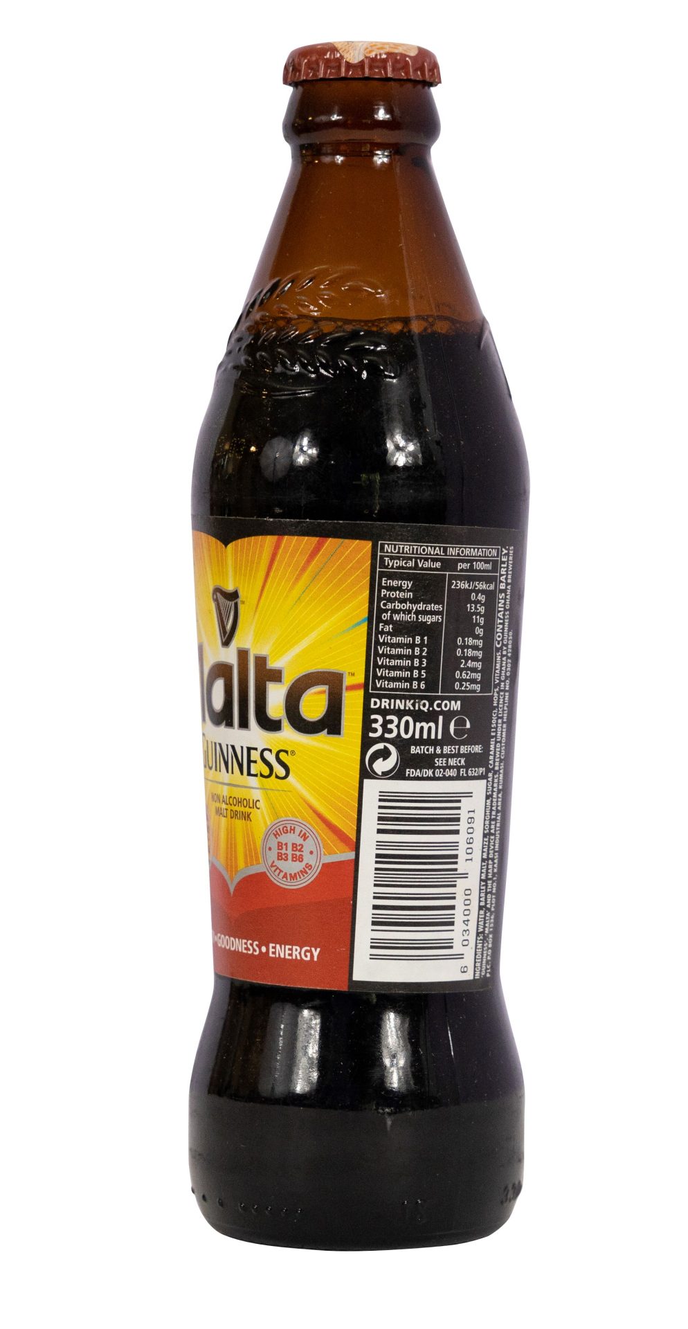Malta Guinness (330ml; Greater Seattle Delivery Only) TMA Global