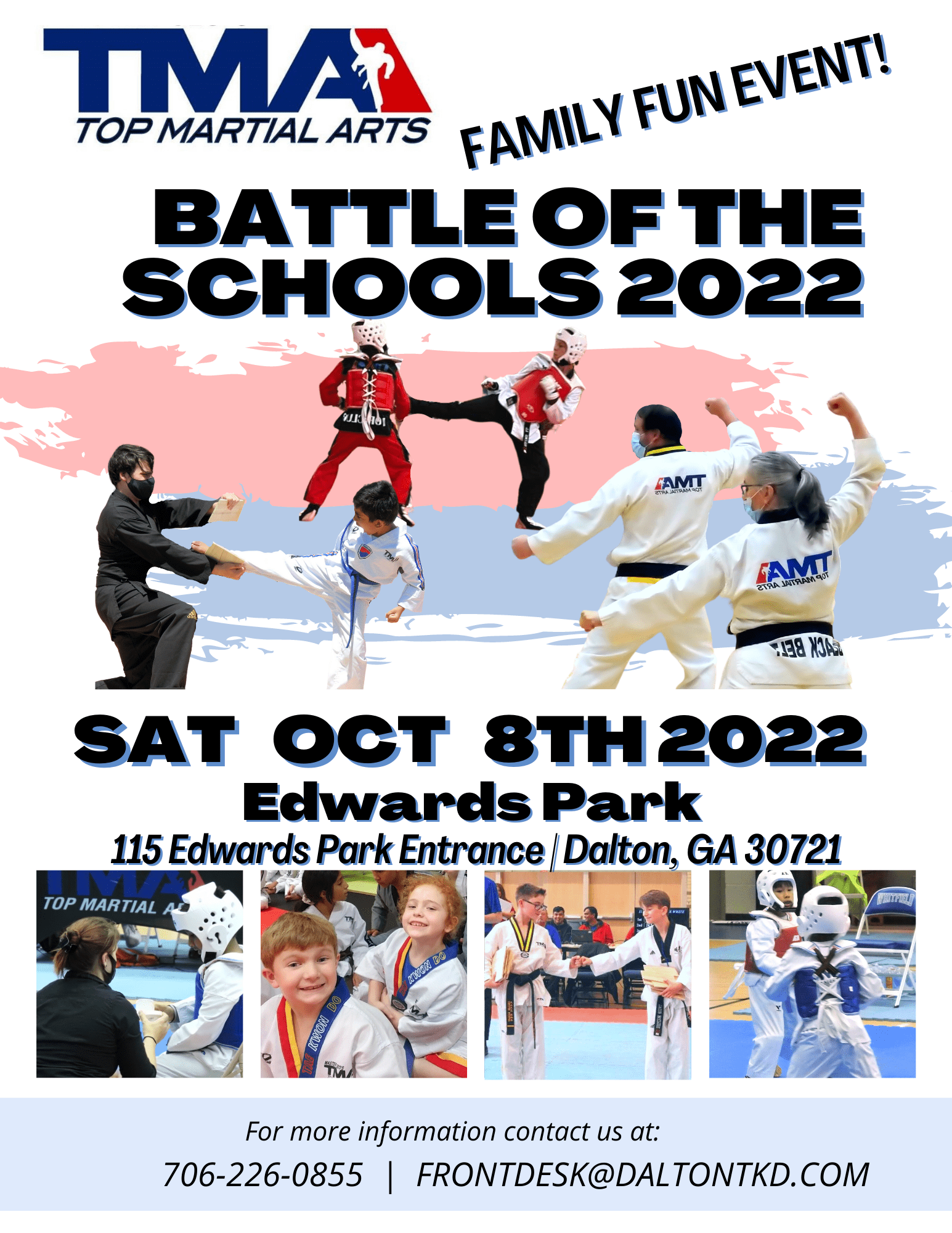 Battle of The Schools — Top Martial Arts