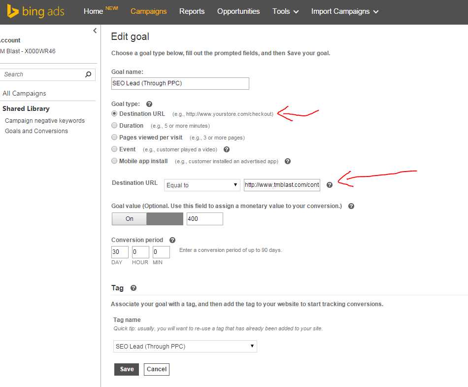 Bing Ads Conversion Tracking for WordPress TM Blast Bing Ads Conversion Tracking for WordPress TM Blast
