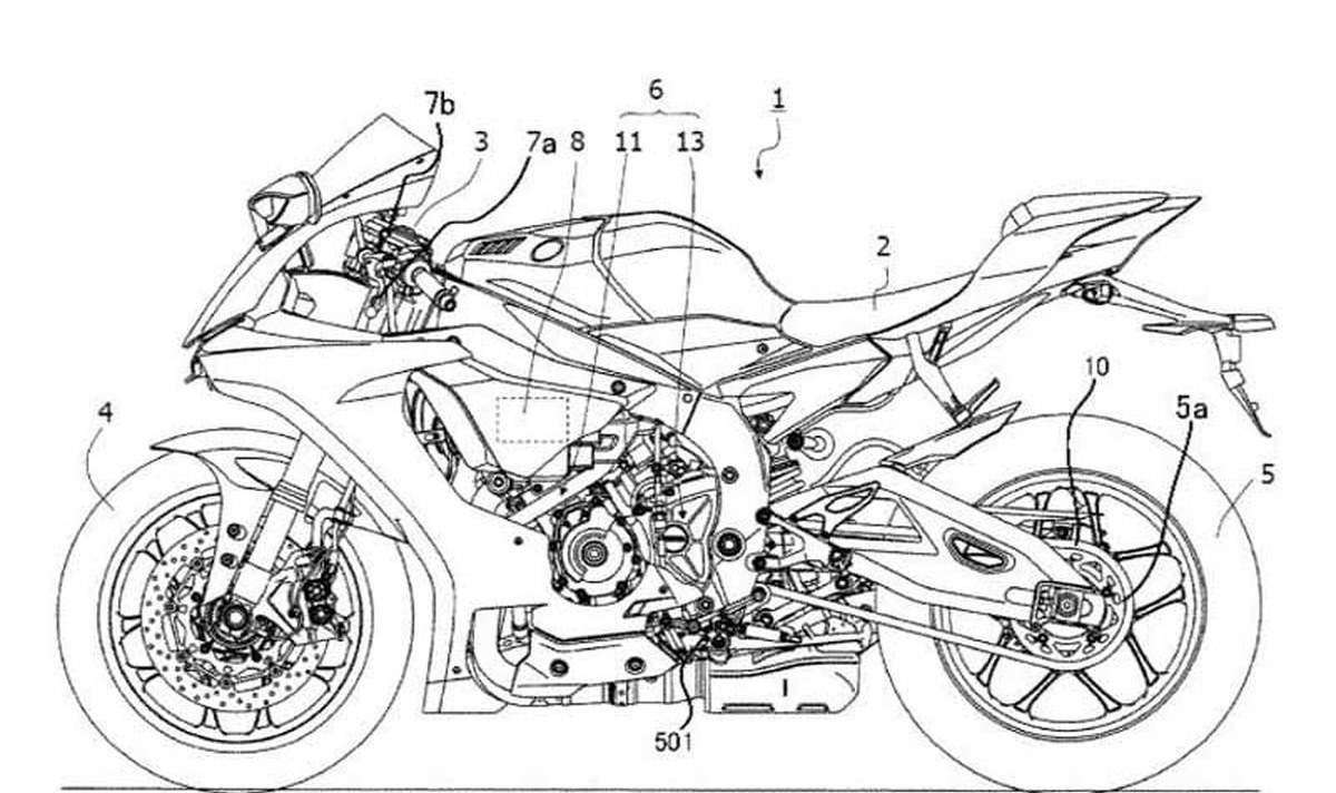 yamaha r1 2023 Yamaha Patenkan Seamless Gearbox Motogp Lanjutan Untuk Yzf-R1 - Tmcblog.com
