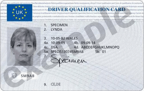 Change to Driver CPC card issuing process.