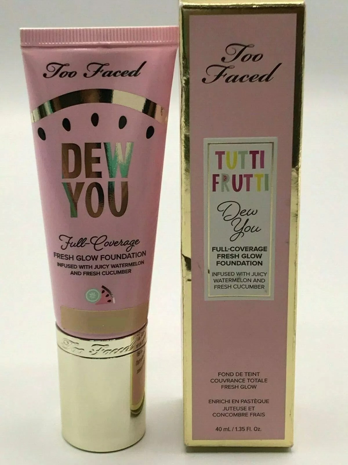 Too Faced Tutti Frutti Foundation Dew You Full Coverage Foundation tmeds.pk