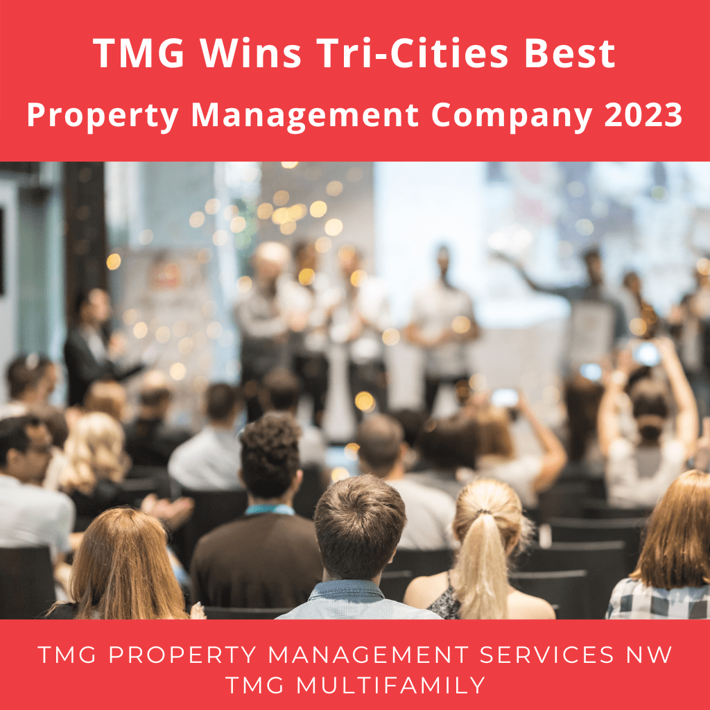 TMG Wins TriCities Best Property Management Company 2023 TMG