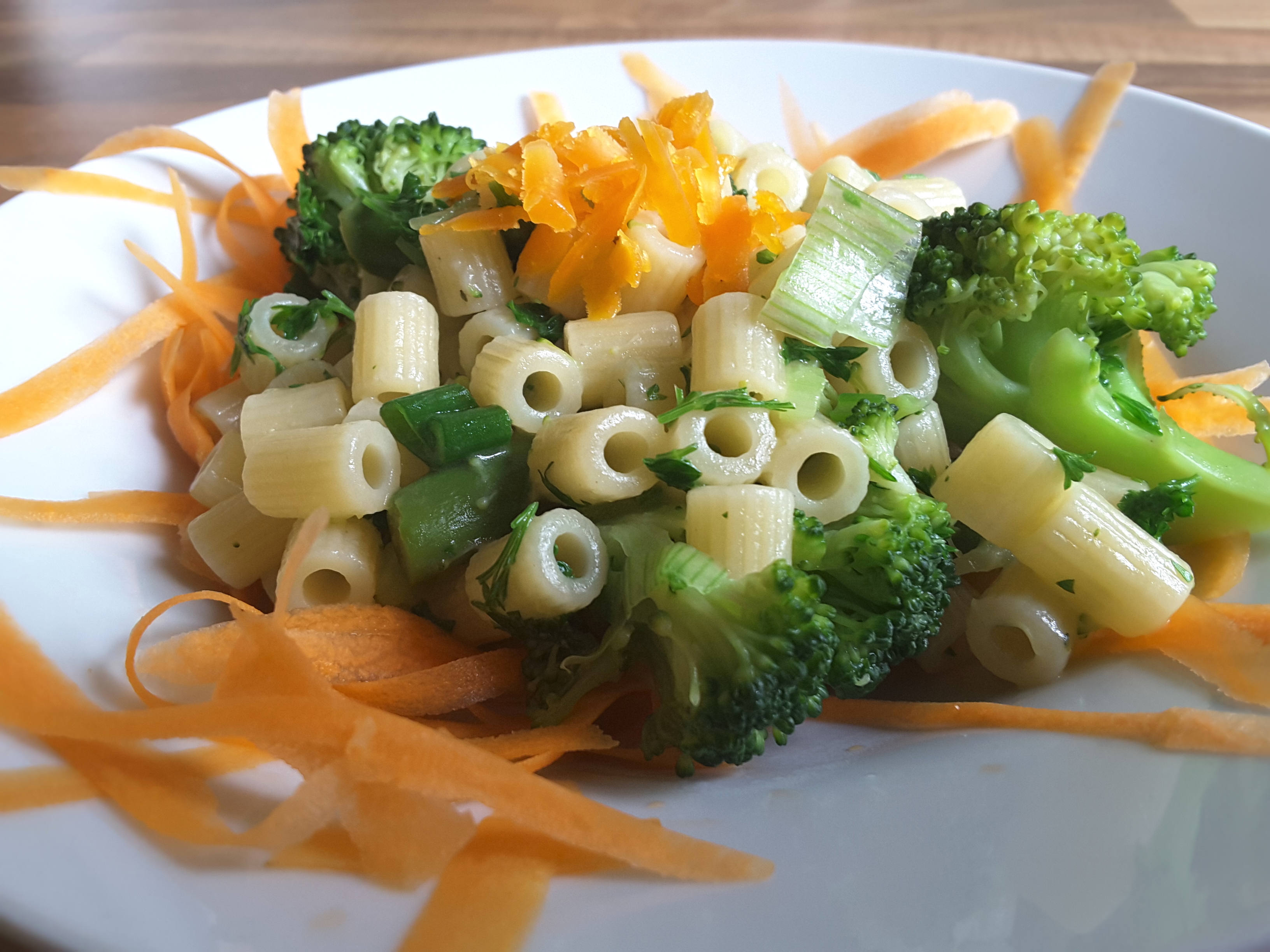Pasta with Broccoli and Asparagus TMI Food