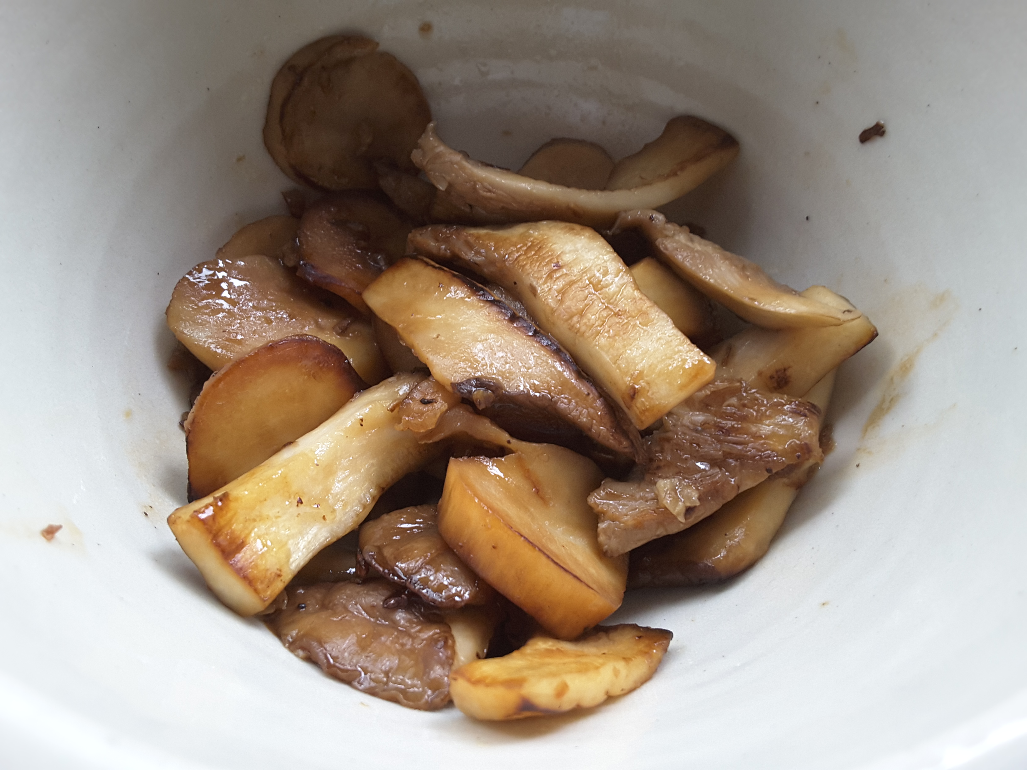 Stirfried King Oyster Mushrooms TMI Food