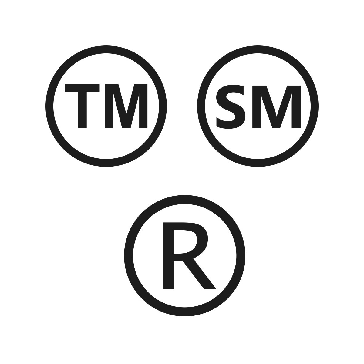 Are you "required" to use the trademark ® or copyright symbols © or