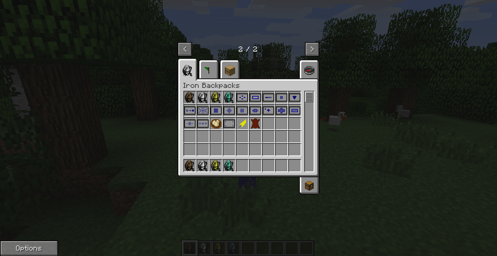 Скачать Iron Backpacks для Minecraft 1.8.9