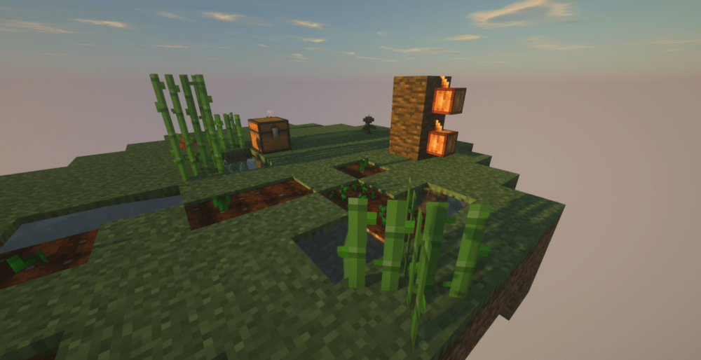 Скачать SkyBlock by ShuT1K для Minecraft 1.14.4