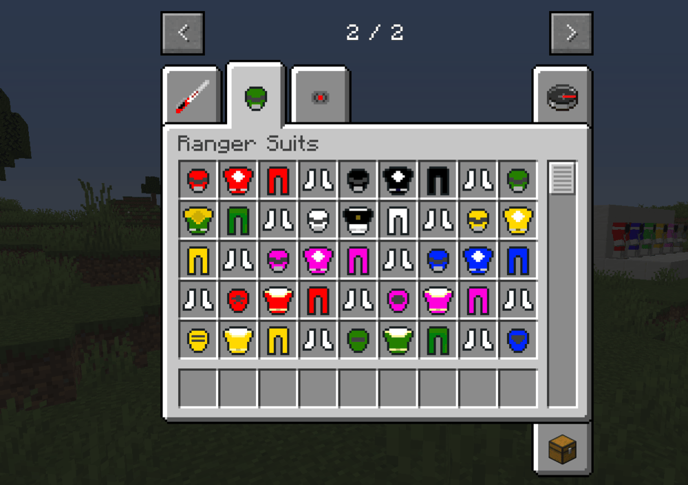 Скачать Power Rangers для Minecraft 1.12.2