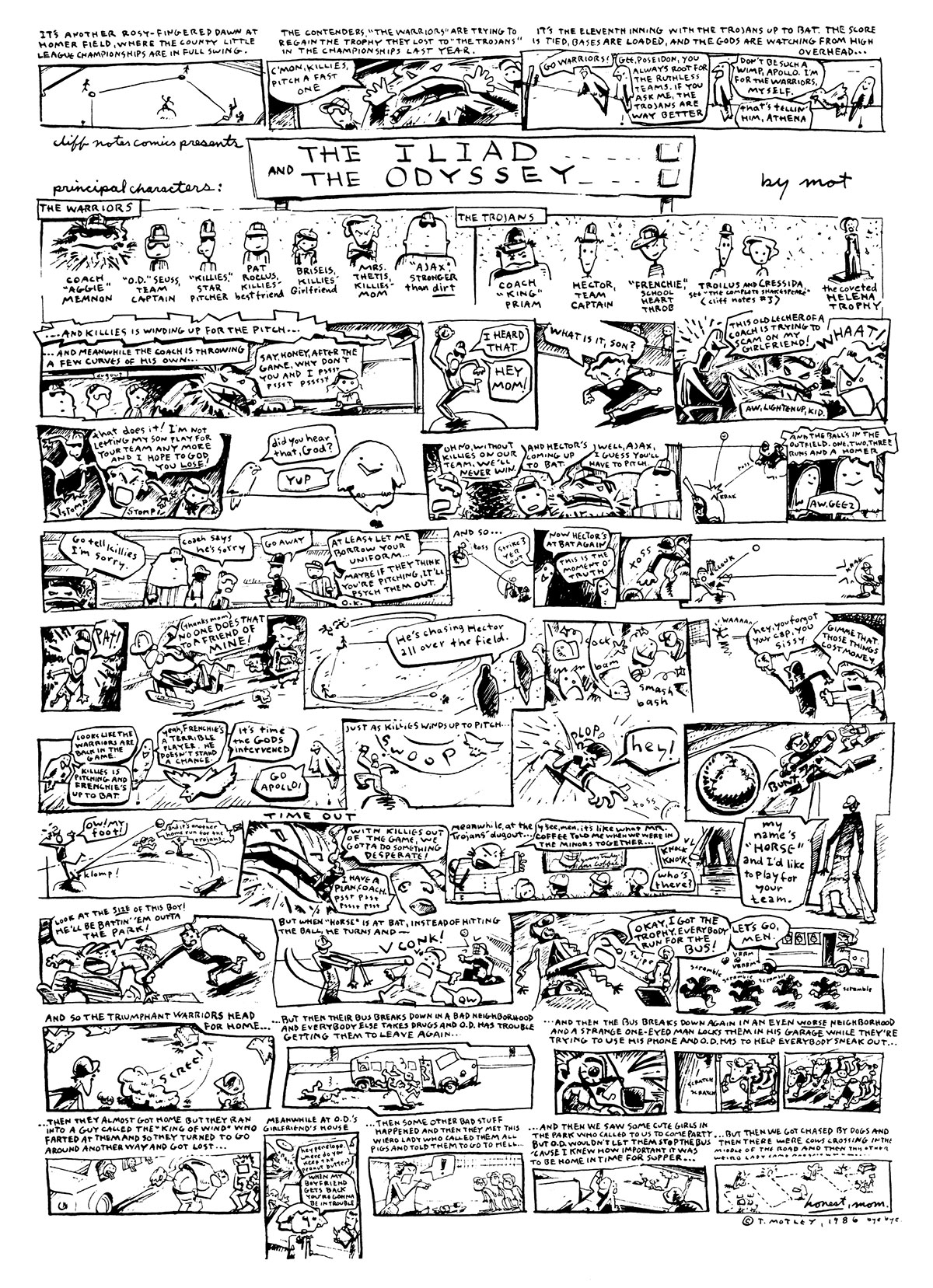 Cliff Notes Illustrated T. Motley