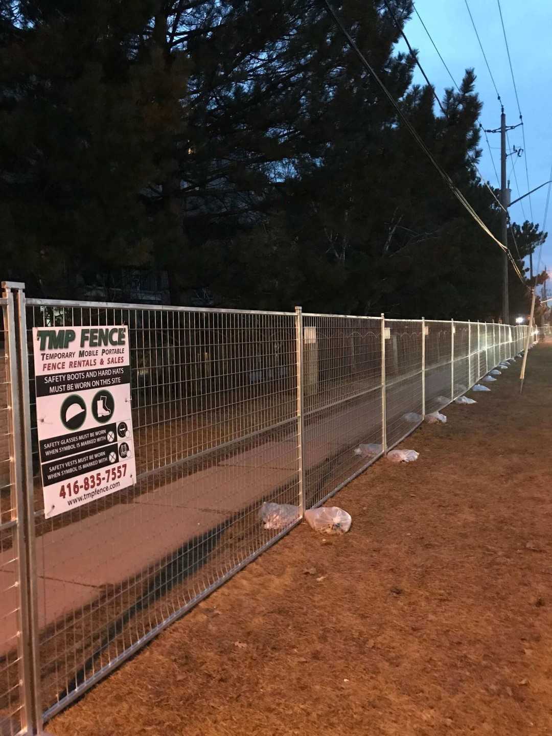TMP Fence Photo Gallery Of Temporary Fencing Rental