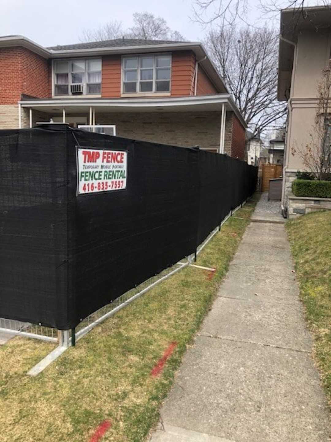 TMP Fence Photo Gallery Of Temporary Fencing Rental