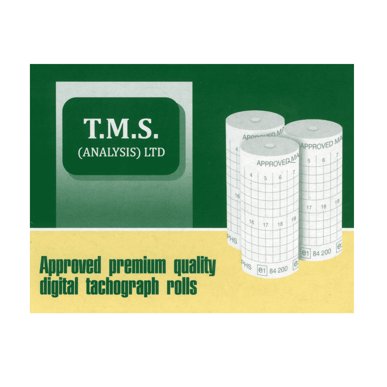 Tachograph Printer Rolls TMS Analysis tachograph analysis service