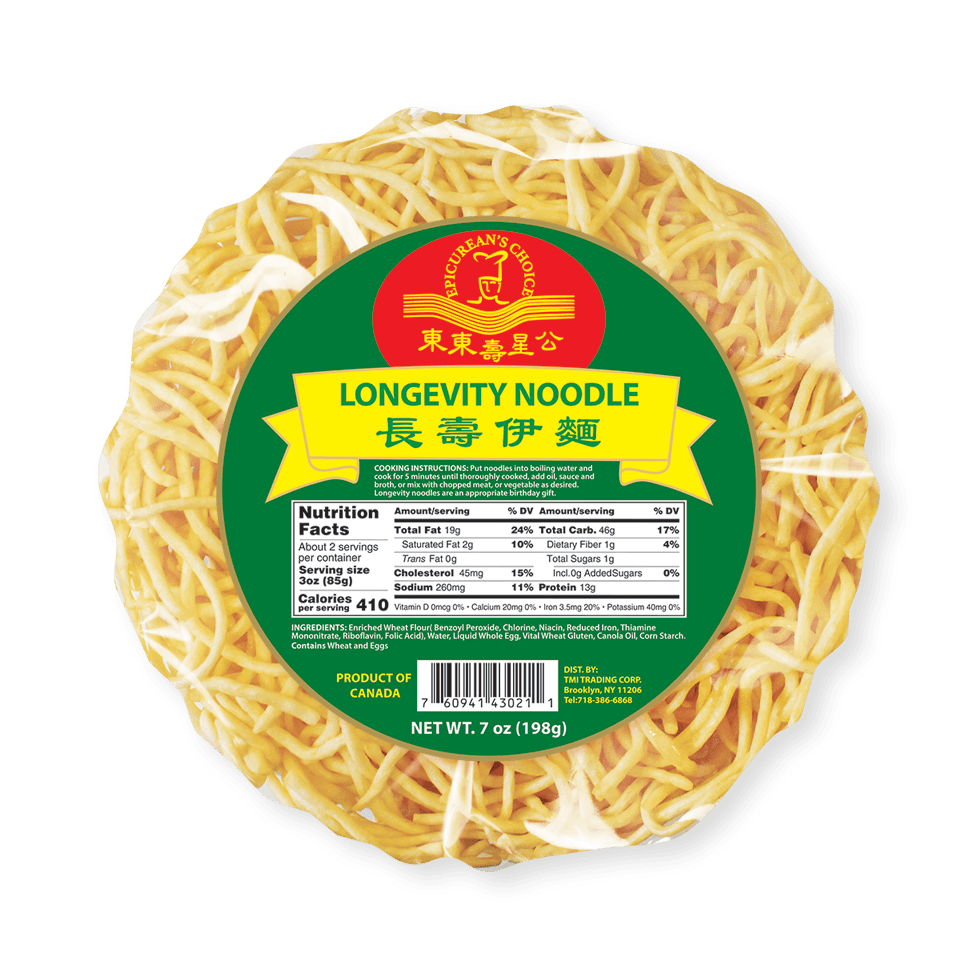 Longevity Noodles Noodles Products Twin Marquis (真味) Manufacturer of Authentic Noodles