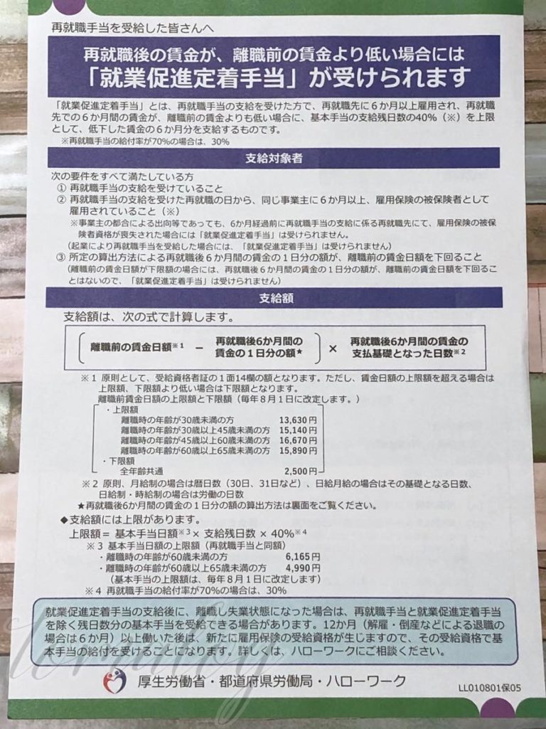 雇用保険説明会に行ってきた【失業給付／ハローワーク】