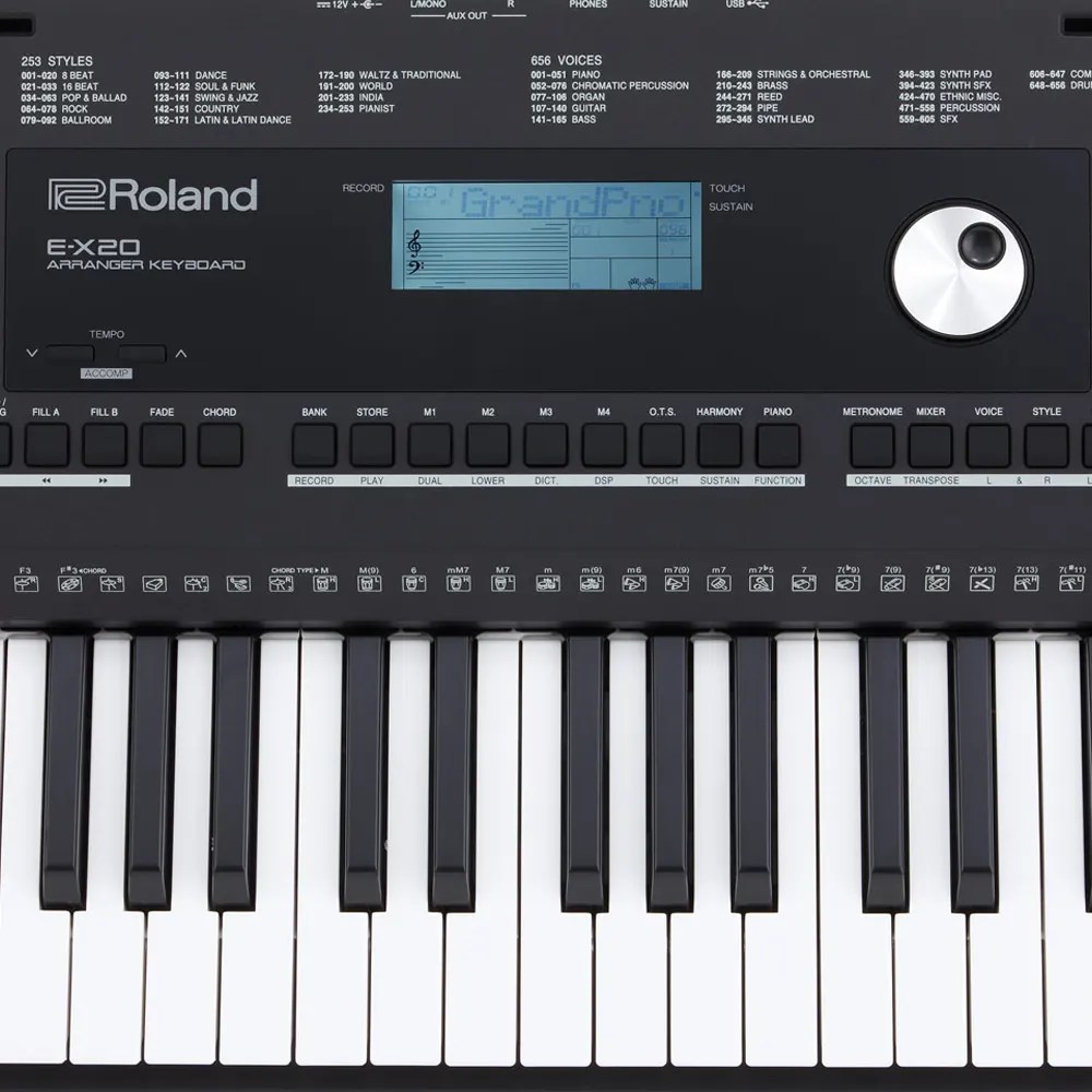 Roland EX20 61key Portable Arranger Keyboard TMW