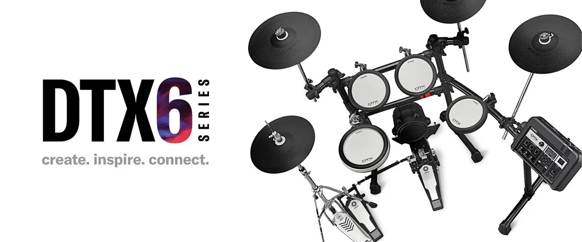 Yamaha DTX6KX Electronic Drum Set TMW