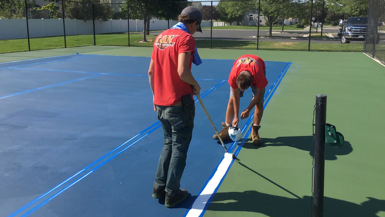 Tennis Courts T&N Asphalt Services