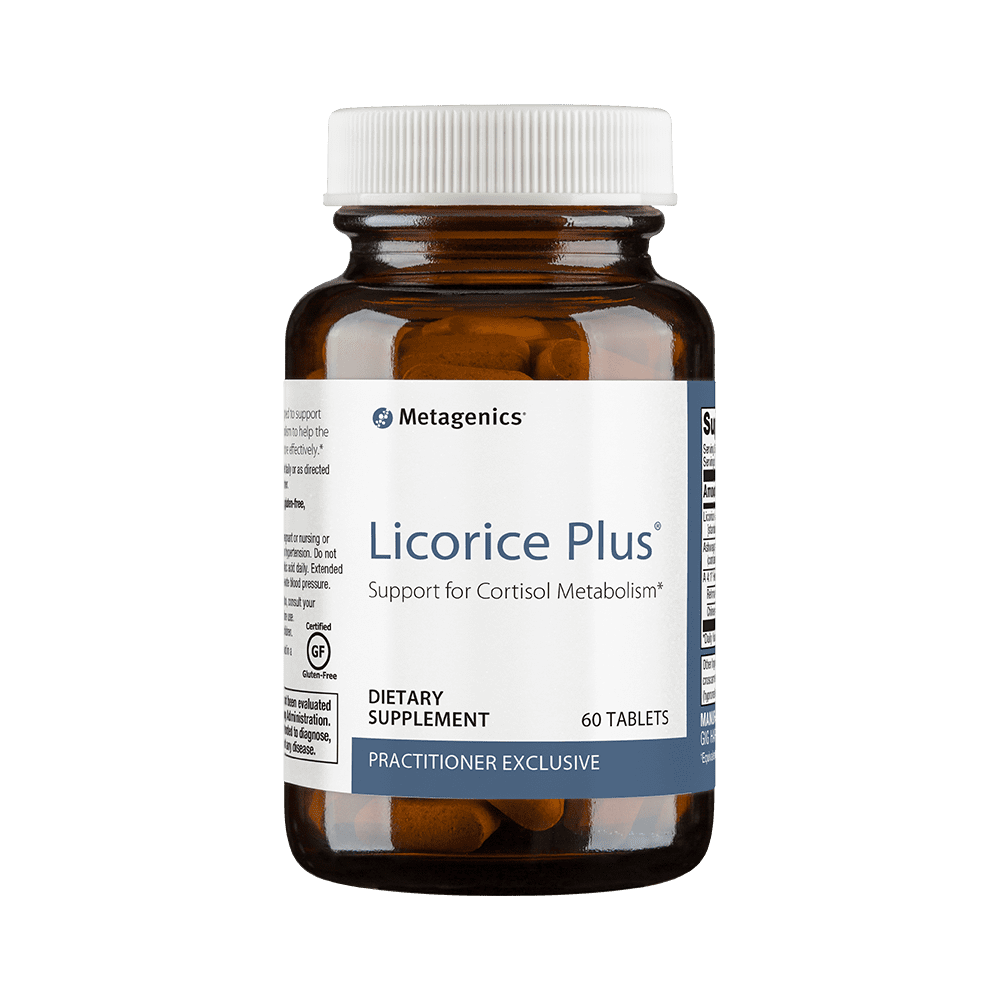 Metagenics Licorice Plus 60 Tablets The Nutrition and Wellness Center