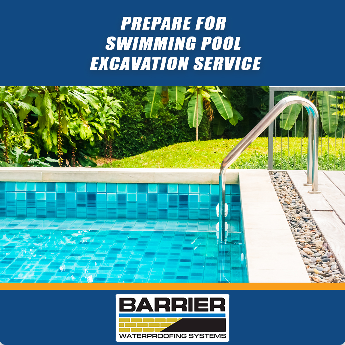 Preparing For Swimming Pool Excavation Service Nashville, TN Barrier