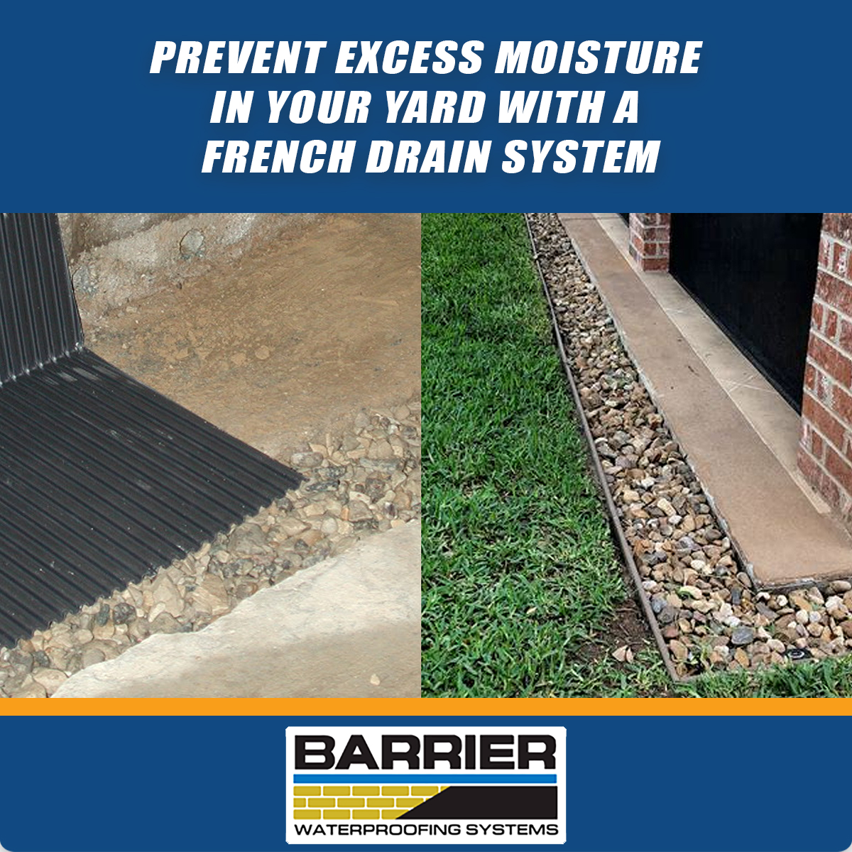 Prevent Excess Moisture In Your Yard With A French Drain System