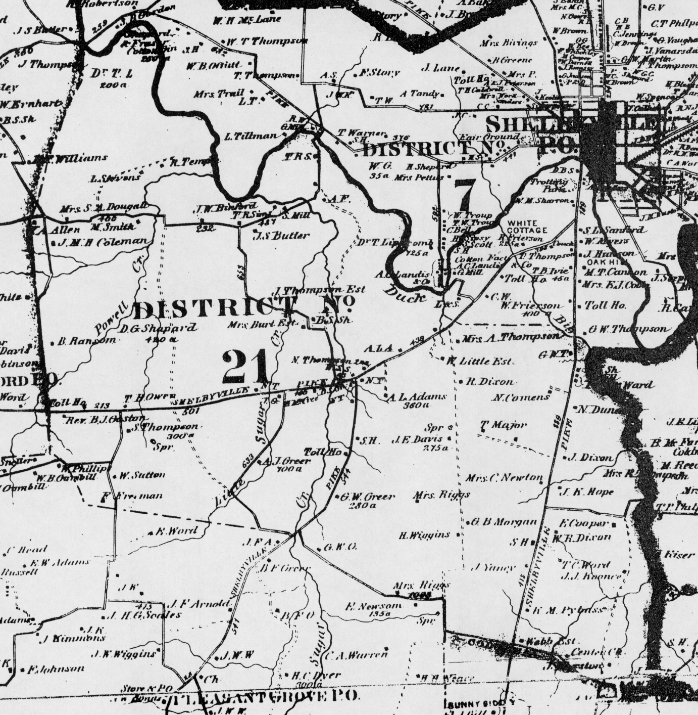 Bedford County, TN Map Resources