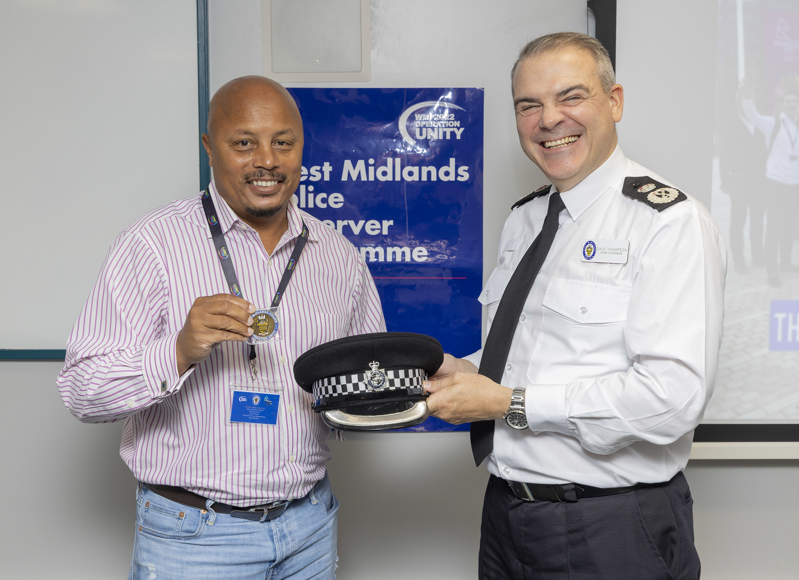 Senior Officer attended significant training initiative in the U.K. TNN