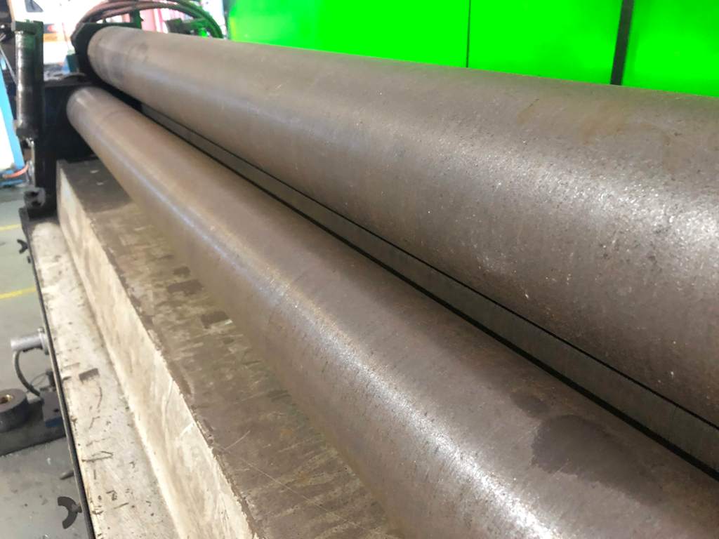 Plate Rolling Services Metal Rolling TNN Engineering Brisbane