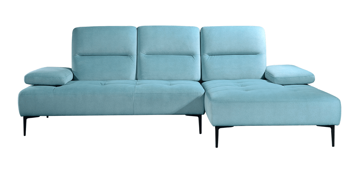 Livorno Aqua Leather 3pc Living Room Sofa Set Reviews Baci Living Room