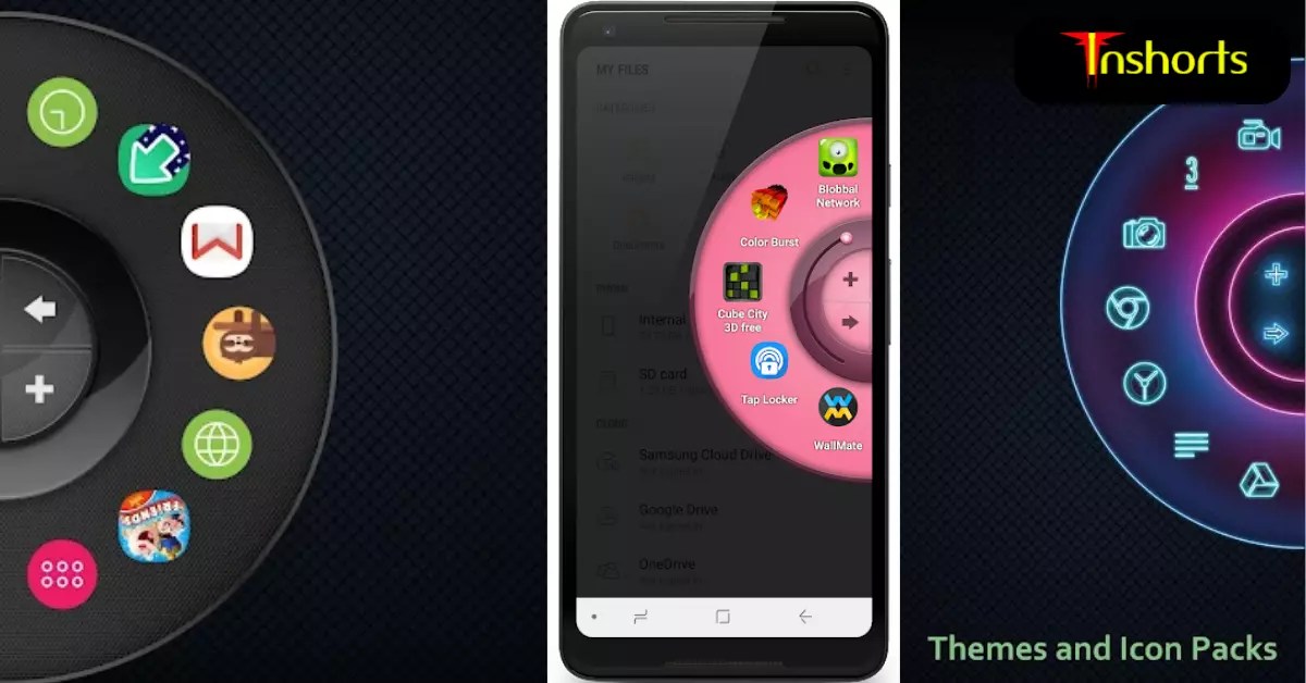 Side Wheel Launcher For Android » TN Shorts