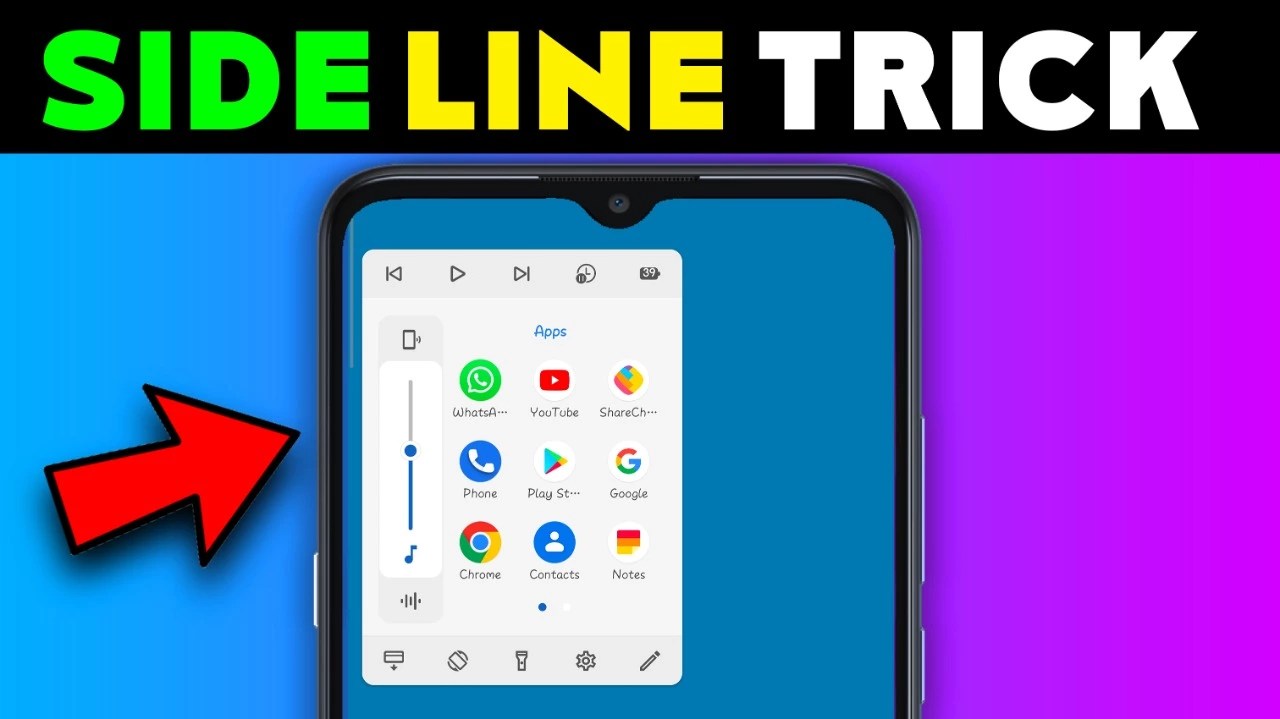 Edge Card Launcher Side Line Panel » TN Shorts