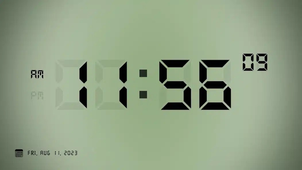 Digital Clock IOS 17 Stylish And Functional Clock For Android » TN Shorts