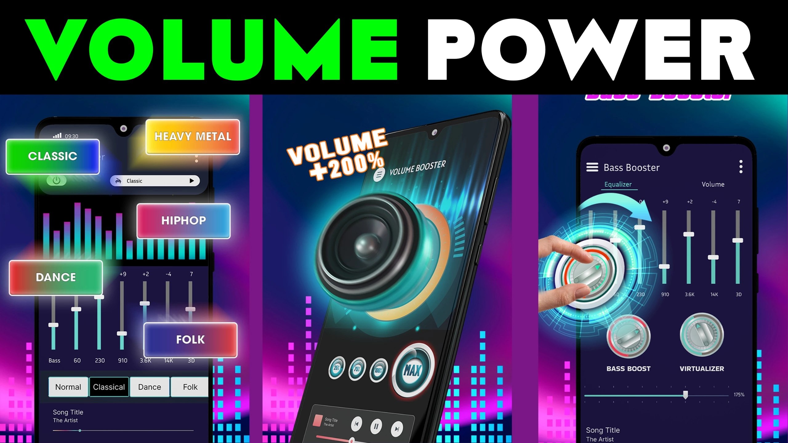 Volume Power Super Volume Booster Magic » TN Shorts