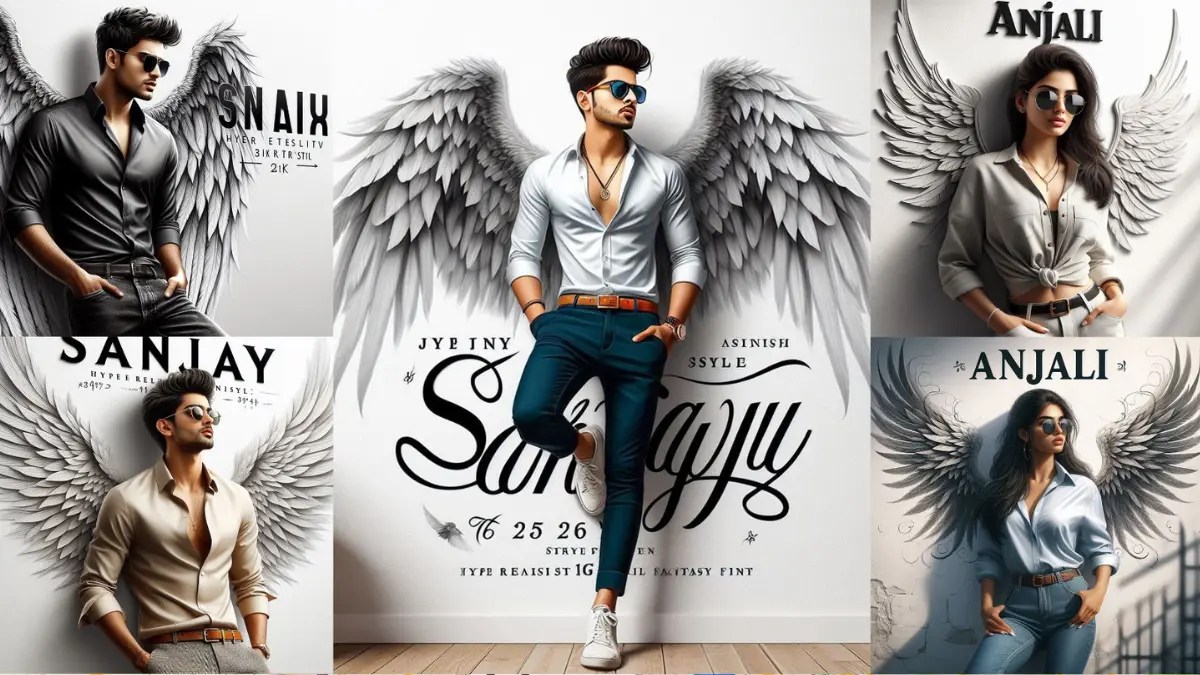 Create Viral 3D Ai Wings Name Art Image Trending Wings Name Photo