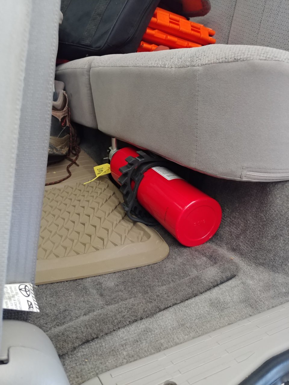 Fire extinguisher mount Toyota Tundra Forum