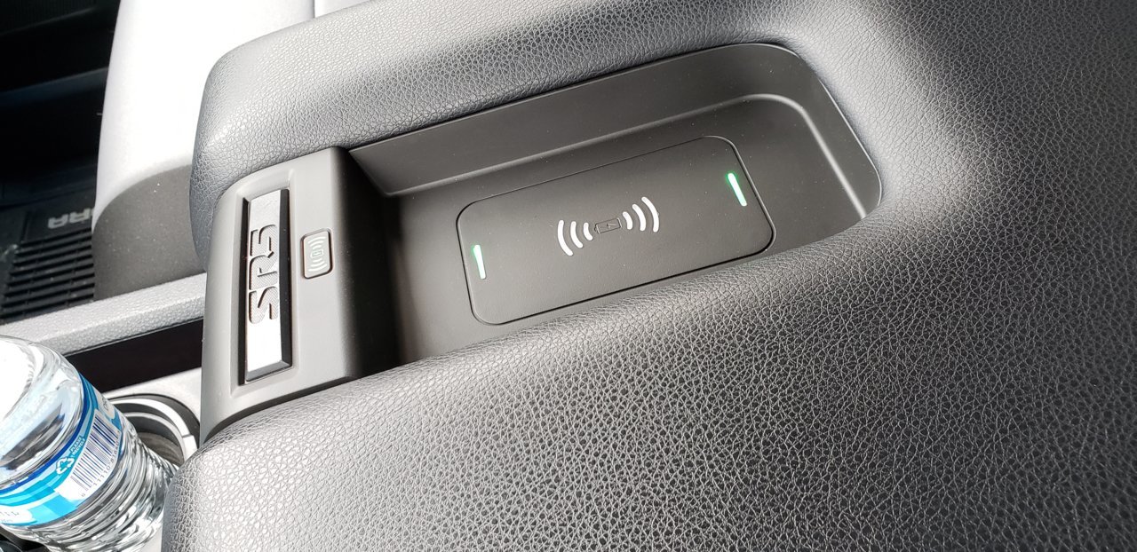 SE Toyota center console wireless charger. Page 23 Toyota Tundra Forum