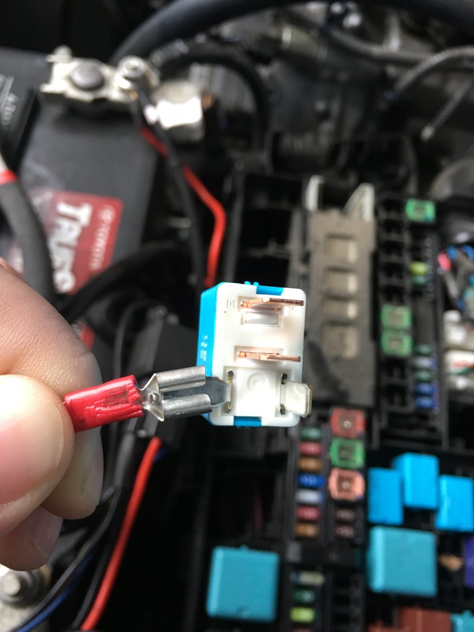 Easy 5 min anytime fog light relay mod DIY Toyota Tundra Forum