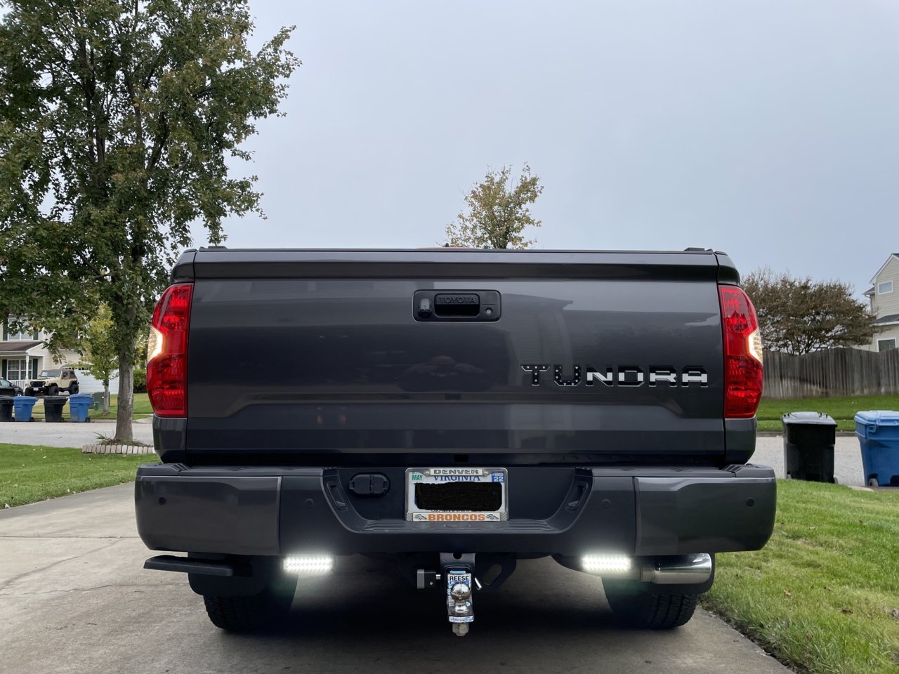 Added Backup lights Toyota Tundra Forum