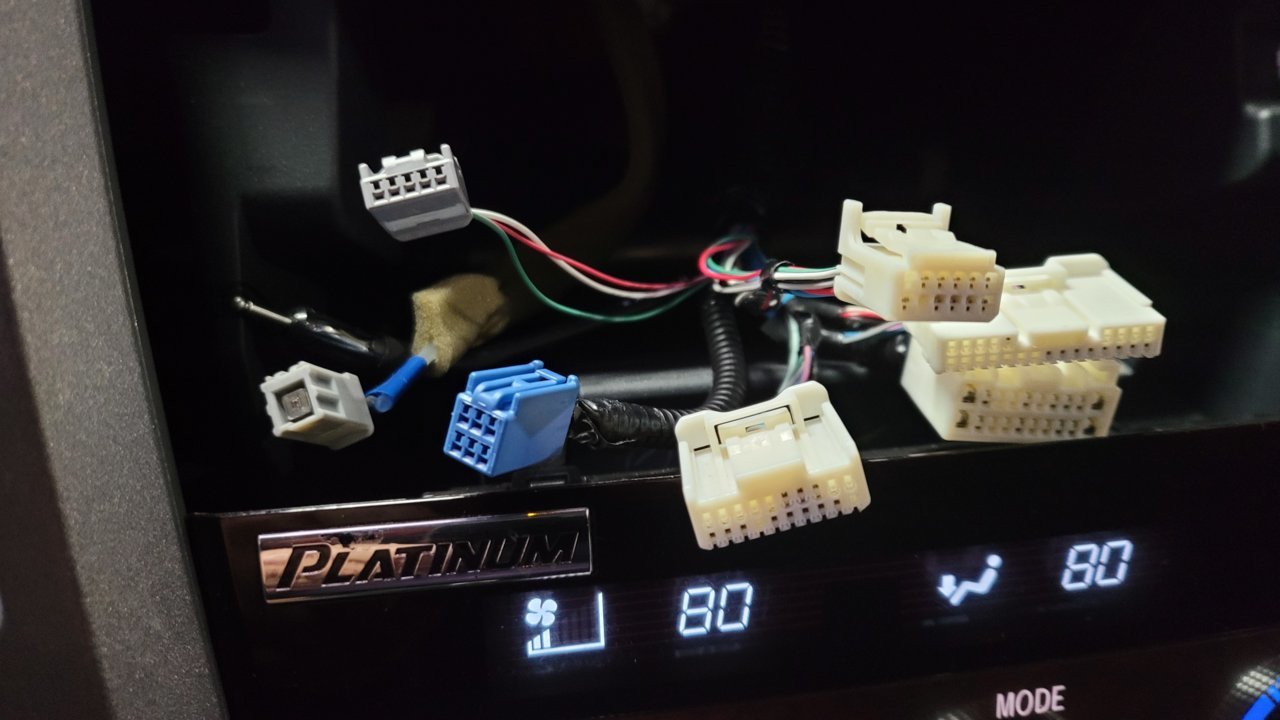 2013 Tundra Platinum Radio Harness | Toyota Tundra Forum