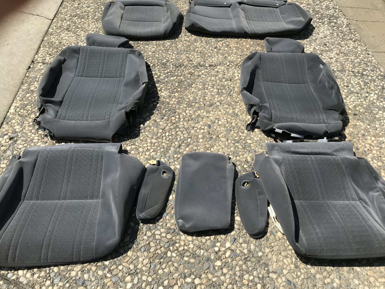 SOLD!—2005 Tundra Double Cab Original Upholstery Set—100 Toyota