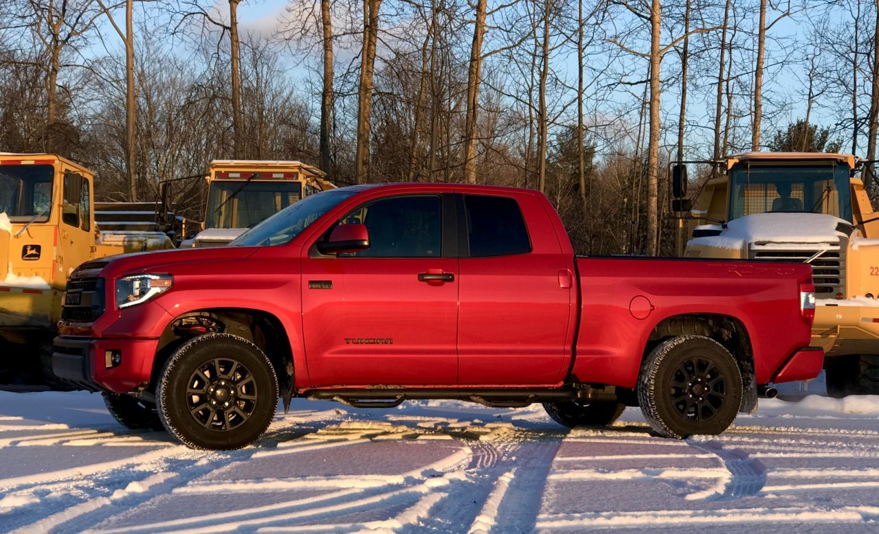 New TRD Pro Barcelona Red Double Cab Toyota Tundra Forum