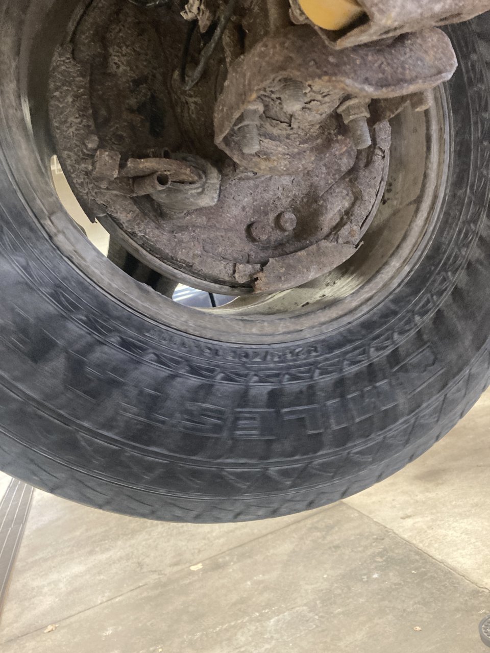 Drum backing plates rusted out Toyota Tundra Forum