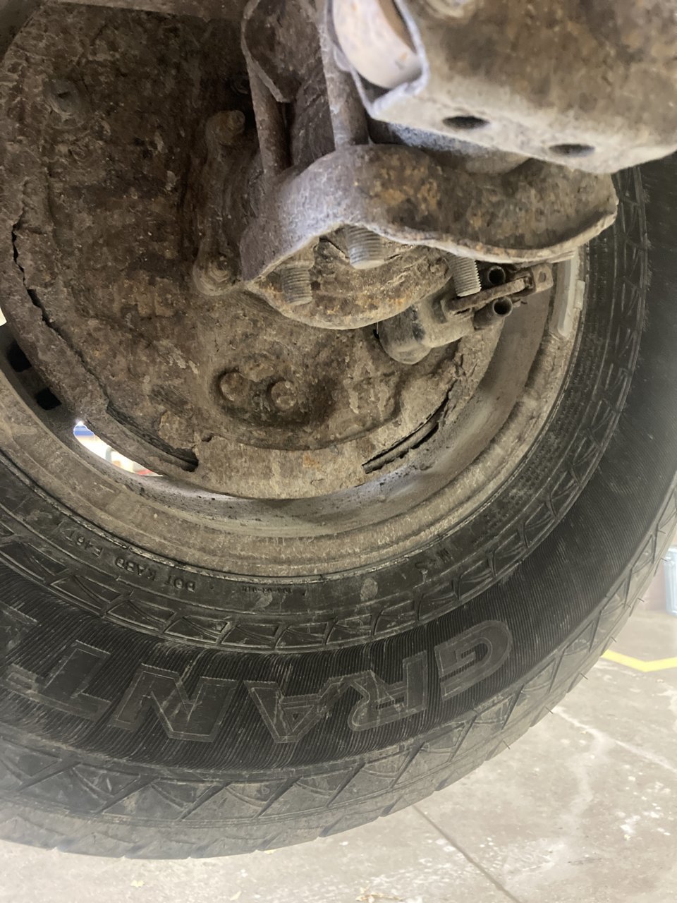 Drum backing plates rusted out Toyota Tundra Forum