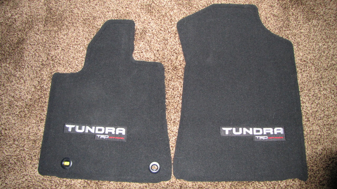 Toyota Oem TRD Off Road floor mats Toyota Tundra Forum