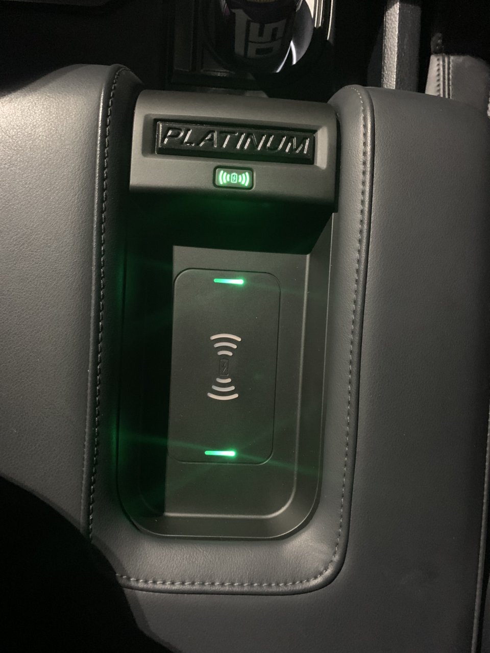 SE Toyota center console wireless charger. Page 4 Toyota Tundra Forum
