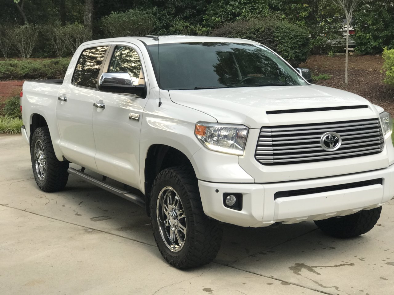 2014 Super White Platinum CM 4x4 Build Toyota Tundra Forum