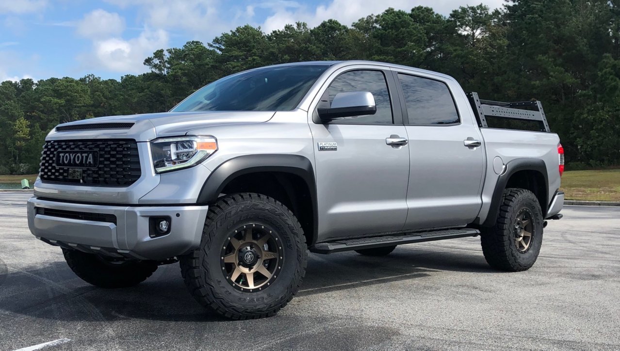 Silver Sky Tundra, Black or color matched fender flares? Page 2 Toyota Tundra Forum