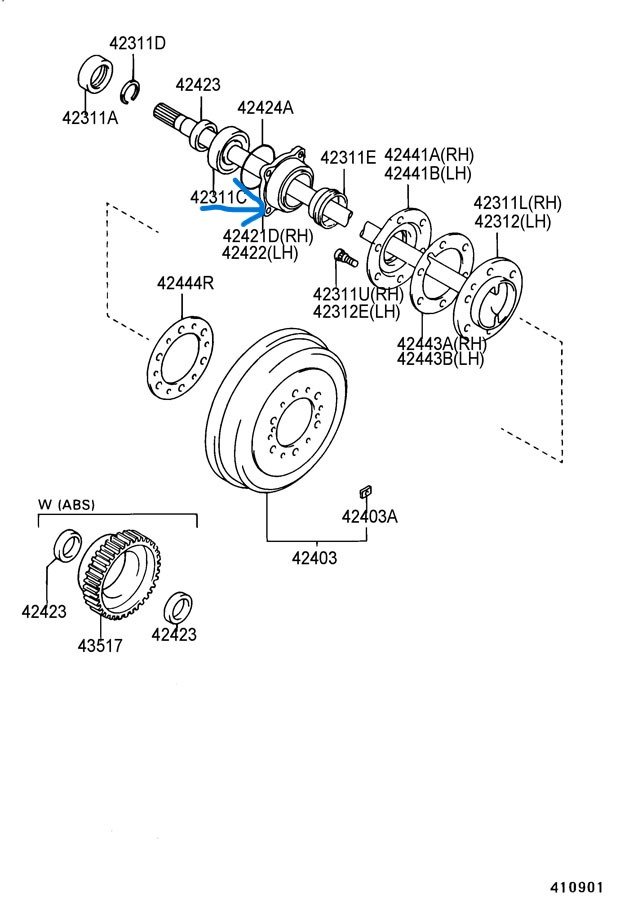 Rear axle mounting stud | Toyota Tundra Forum