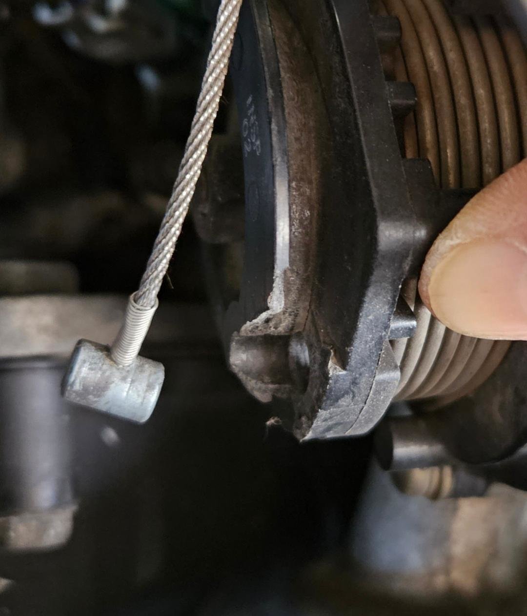 Throttle cable. | Toyota Tundra Forum